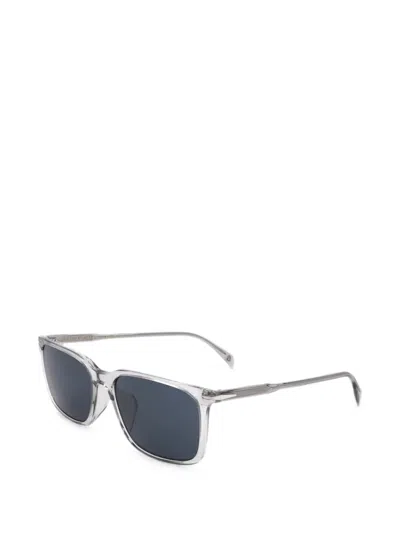 Eyewear By David Beckham 스퀘어 프레임 선글라스 In Gray