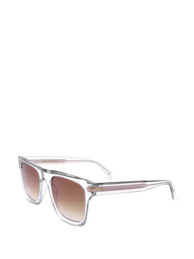 Eyewear By David Beckham 스퀘어 프레임 선글라스 In Gray