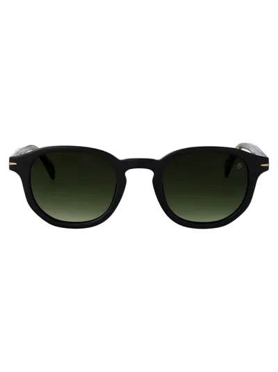 Eyewear By David Beckham Db 1007/s Sunglasses In Metallic