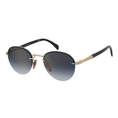 Eyewear By David Beckham Sunglasses In Gold