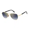 Eyewear By David Beckham Sunglasses In Gold