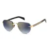 Eyewear By David Beckham Sunglasses In Gold
