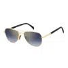 Eyewear By David Beckham Sunglasses In Gold