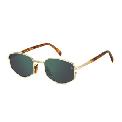 Eyewear By David Beckham Sunglasses In Gold