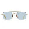 Eyewear By David Beckham Sunglasses In Gold