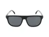 Eyewear By David Beckham David Beckham Sunglasses In Matte Black Gold