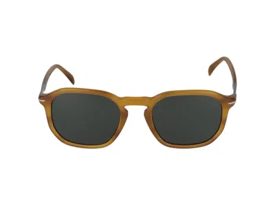 Eyewear By David Beckham Sunglasses In Striped Yellow