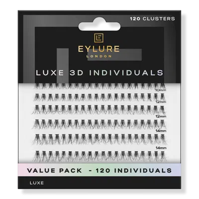 Eylure 3d Luxe Individual Eyelashes Value Pack