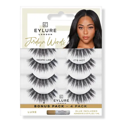 Eylure Jordyn Woods Tropic Like It's Hot Luxe Eyelashes Multipack