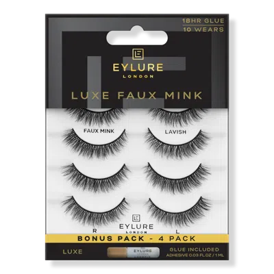 Eylure Luxe Faux Mink Natural Lavish Eyelashes Multipack
