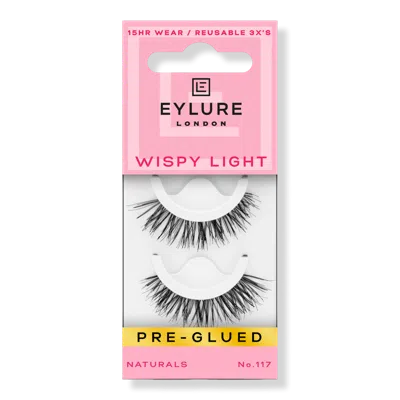 Eylure Pre-glued Wispy Light No. 117 Eyelashes