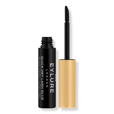 Eylure Quick Dry Eyelash Glue, Black Finish - Black