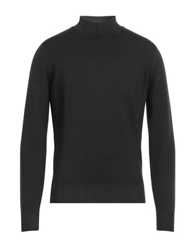 Eynesse Man Sweater Dark Brown Size 44 Virgin Wool In Black