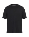 Eynesse Man T-shirt Black Size 40 Cotton