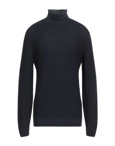 Eynesse Man Turtleneck Midnight Blue Size 44 Merino Wool