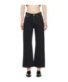 Eytys Black Avalon Jeans In Black