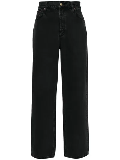 Eytys Black Benz Jeans In Raven