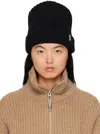 Eytys Black Ace Beanie In Black