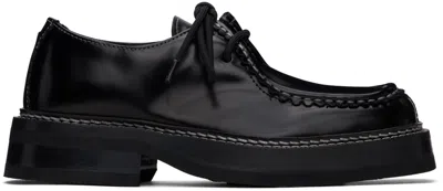 Eytys Black Akeem Derbys In Leather Black