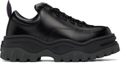 Eytys Black Angel Sneakers In Leather Black