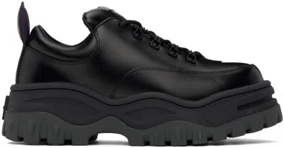 Eytys Black Angel Sneakers In Leather Black