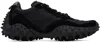 Eytys Black Fugu Sneakers In Suede Black