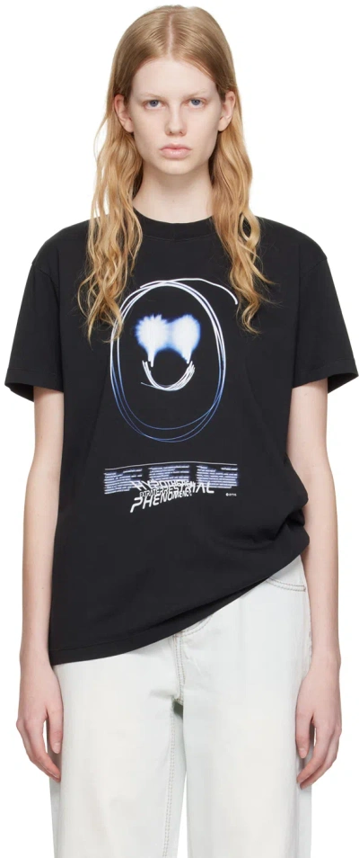 Eytys Black Jay T-shirt In Smiley