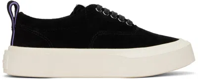 Eytys Black Mother Ii Sneakers In Suede Black