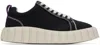 Eytys Black Odessa Sneakers In Canvas Black