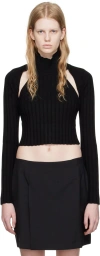 Eytys Black Romy Turtleneck In Black