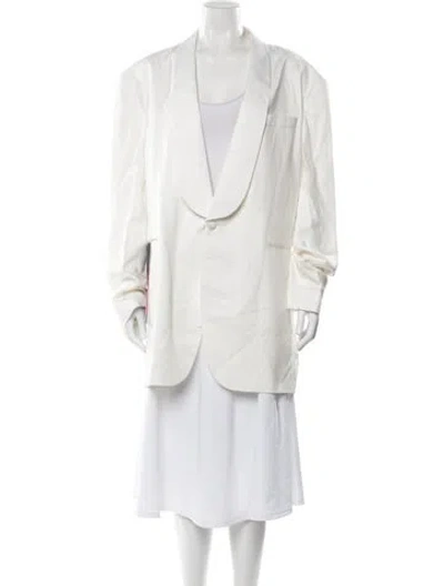 Pre-owned Eytys Blazer W/ Tags In White