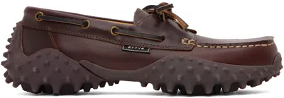 Eytys Brown Marcello Loafers In Leather Barolo