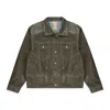Eytys Buwas Acid Smoke Buck Wet Brown Denim Jacket In Brown