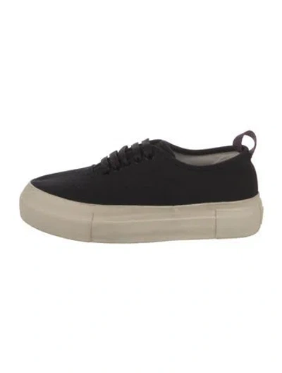 Pre-owned Eytys Canvas Chunky Sneakers In Neutrals