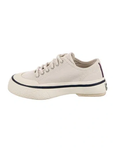 Pre-owned Eytys Canvas Sneakers In Neutral