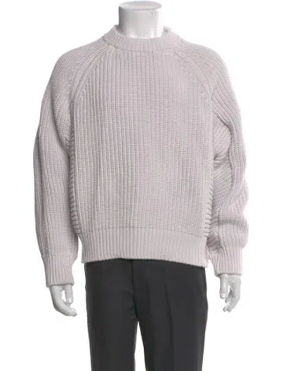Pre-owned Eytys Crew Neck Long Sleeve Pullover In Gray