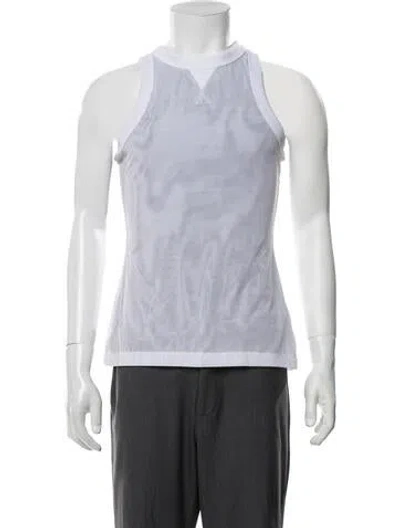 Pre-owned Eytys Crew Neck Sleeveless Tank W/ Tags In White