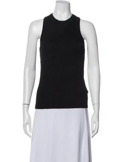 Pre-owned Eytys Crew Neck Sleeveless Top In Black
