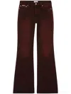 Eytys Orion Ombre Jeans In Red