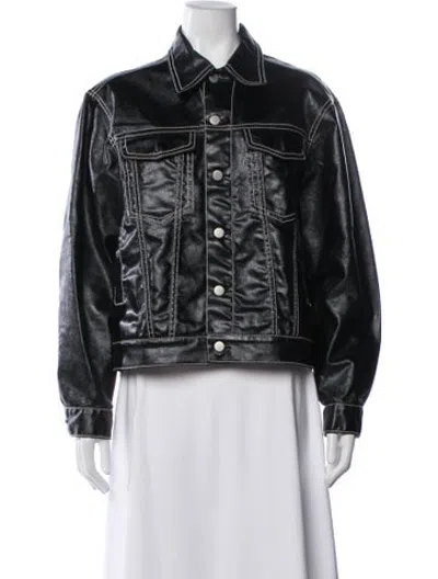 Pre-owned Eytys Denim Jacket In Black