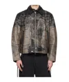 Eytys Dixon Zorn Zipped Jacket In Brown