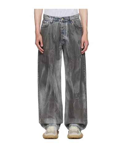 Eytys Five-pocket Denim Trousers In Gray