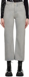 Eytys Five-pocket Denim Trousers In Smog