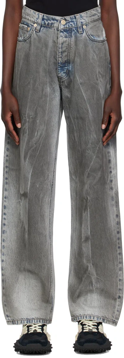 Eytys Gray Benz Jeans In Storm