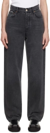 Eytys Black Avalon Jeans In Sulphur