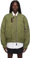 Eytys Green Penn Bomber Jacket In Moss
