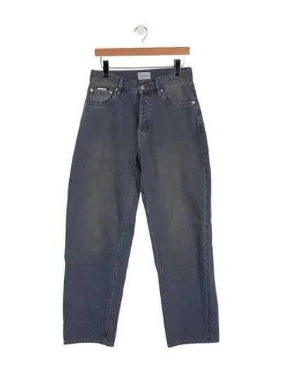 Pre-owned Eytys High-rise Wide Leg Jeans In Blue