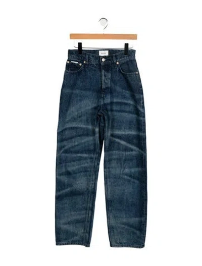 Pre-owned Eytys High-rise Wide Leg Jeans In Blue