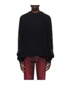 Eytys Jaxon Open-knit Jumper In Black