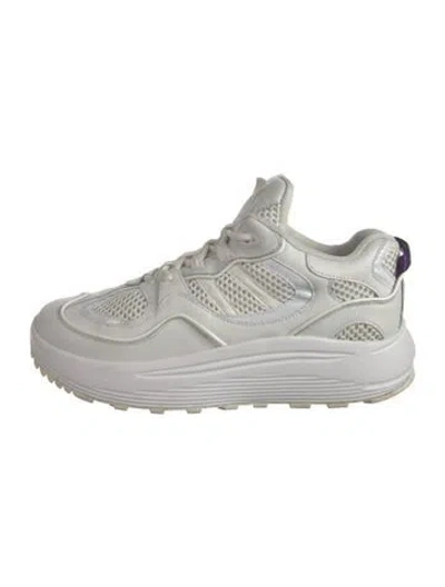 Pre-owned Eytys Jet Turbo Chunky Sneakers In White